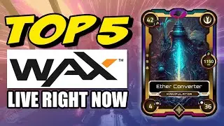 5 Play To Earn Games On Wax Live Now!