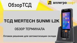 Обзор ТСД MERTECH SUNMI L2K. Готовое решение для автоматизации.