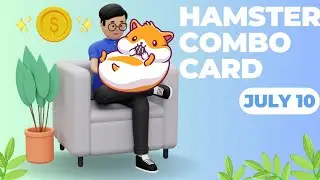 Hamster kombat Daily Combo Cards 10 july //Get 5,000,000 coins
