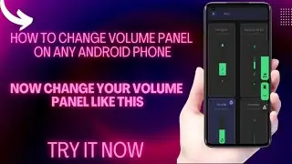 How To Change Volume Panel On Any Android Phone | Best App 2022 |