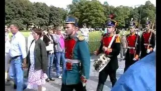 Смена почетного караула у Медного всадника.avi