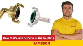 How to use and select a GEKA coupling - Tameson