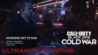 UltraWide Screen 32:9 4K All Cutscenes - Nowhere left to run - Black Ops Cold War