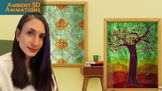 Cinema 4D Vector Import for Stained Glass