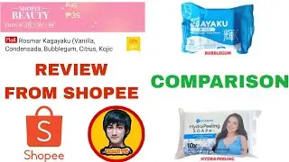 ROSMAR KAGAYAKU HYDRA PEELING SOAP REVIEW FROM SHOPEE + COMPARISON TO ROSMAR KAGAYAKU BUBBLEGUM SOAP