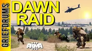 Early Morning Raid with Air Support | ARMA 3