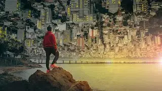 Como hice esta foto - Ciudad en el cielo - Photoshop