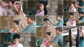 Cukur rambut istri sampai botak!