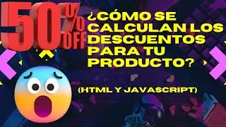 ¿Cómo calcular descuentos para tus productos? - ejercicio práctico