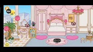 как я обустроила отель в тока бока 💖🖤