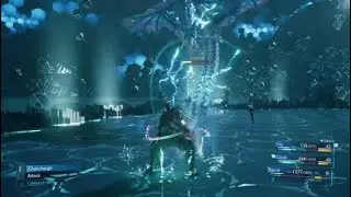 Герои 24 ур против Левиафана в Final Fantasy 7 Remake