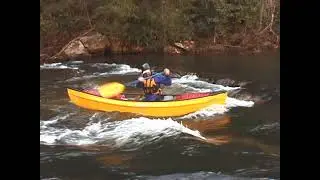 Manly Open Canoes & C1 on Section 4 Chattooga at a Tame Level - Raw Video 2002