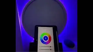 Outsmart Ceiling Light With RGB Backlight