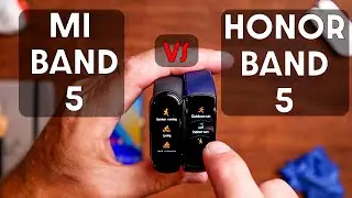 Xiaomi Mi Band 5 vs Honor Band 5