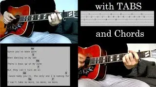 Clean Bandit ft. Demi Lovato - Solo (acoustic) [Guitar Cover with Tabs]