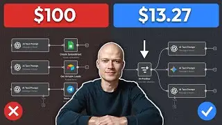 How I reduced AI Automation Costs by 87% (n8n pre-filtering)