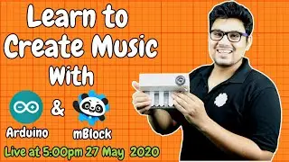 Create Music with Arduino, m-Block and TinkerCad | Arduino Piano || Makershala