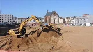 Bagger CAT 336 und 330 ng im mega Sandkasten