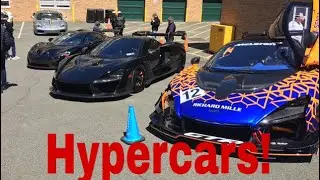 Hypercars Arriving to NJ Car Show │Senna GTR, P1, and SLR