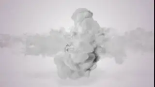 484 c1  - Clean Smoke Logo Reveal animation intro