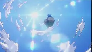Polnareff flips and falls