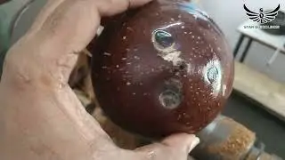 Crafting a Unique Coconut Shell Cup on a Lathe Machine | DIY Tutorial