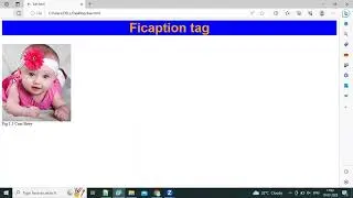 How to use figcaption in HTML