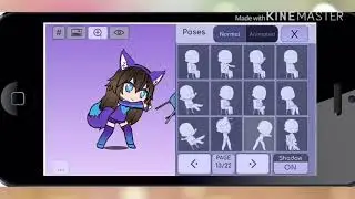 Every pose in Gacha Life