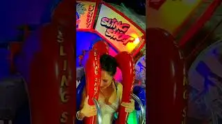 Her First Slingshot Ride 🤣🤣🤣 