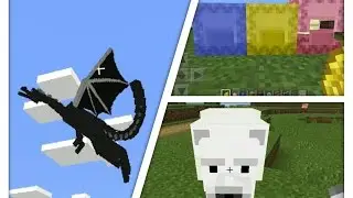 COMO USAR OS NOVOS ITENS  SPAWNAR OS NOVOS MOBS E EM ESPECIAL COMO SPAWNAR O ENDER DRAGON !!