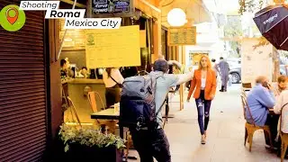 Photoshoot of Cinematographic portraits on Mexico City