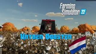 Eerste Katoen Oogst binnen halen a.k.a. Geld Verspillen Farming Simulator 22 (Nederlands)