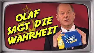 Olaf Scholz sagt die Wahrheit (Stupido schneidet) / YouTube Kacke