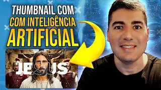 Como fazer THUMBNAIL com INTELIGÊNCIA ARTIFICIAL GRÁTIS #ideogram