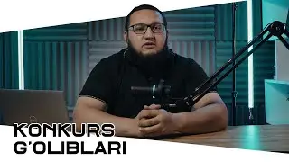 Konkurs g'oliblari mishka g'oliblari va yana bonus sovg'a bor