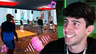 tenemos música en el gimnasio 🎵