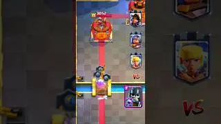 Guards + Evo Ice Spirit 🥶🥶 #clashroyale #gaming #shorts