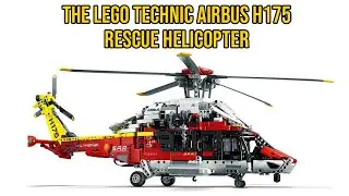 The LEGO Technic Airbus H175 Rescue Helicopter
