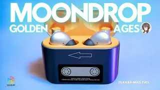 MOONDROP GOLDEN AGES // Planar magnetic TWS in an 80s wrapper