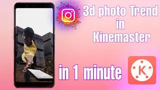3D photo Zoom effect in @Kinemaster!