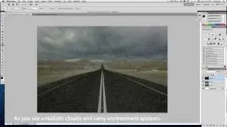 How to change weather in photoshop