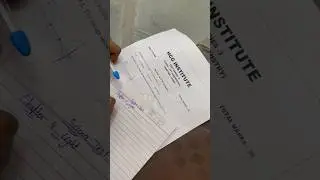 Class 10th Test | Science Test | Chapter Light