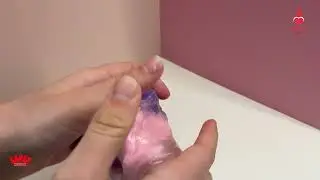 Mixing LIGHT PLASTICINE into SLIME #Shorts | Satisfying Video #516 #SarebSweets