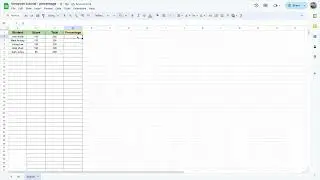 How to Calculate Percentage on Google Sheets