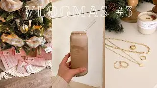 VLOGMAS #3 | Unboxing Ana Luisa, travail, idées cadeaux & emballages, recette maison Starbuck!