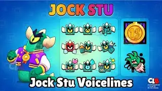 Jock Stu Voicelines | Brawl Stars| Credits to CLB