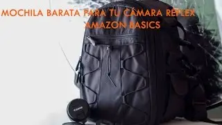 Mochila barata para cámara réflex - AmazonBasics