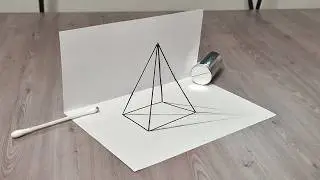 3d drawing pyramid for beginners