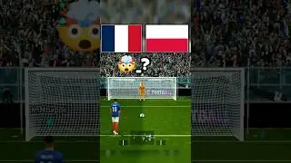 FRANCE vs POLAND ⚡ Match EURO Football 2024 #Shorts