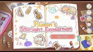 Genshin Web Event - Paimon Starlight Expedition